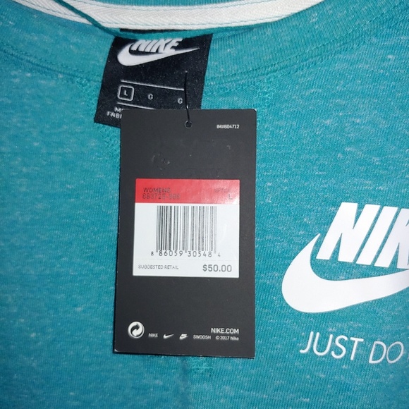 Nike Ladies Crew Shirt Size Large - Picture 2 of 3
